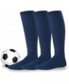 Soccer Socks Athletic Sports Socks Softball Baseball Cushioned Knee High Tube Socks Kids Teens Women Men Unisex 3 Pair-navy $...